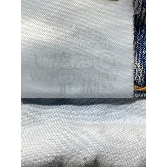 Indie Edwin Vintage 1985 Grunge Natural Distressed  Mens 30/34 Gorpcore Jeans - Picture 6 of 12